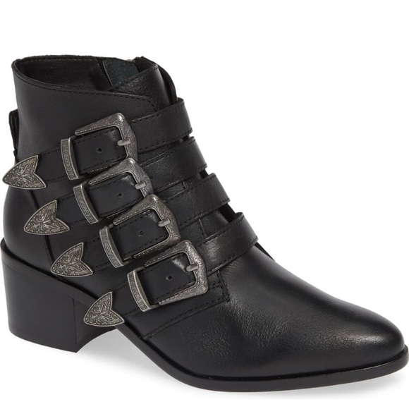 billey buckle bootie